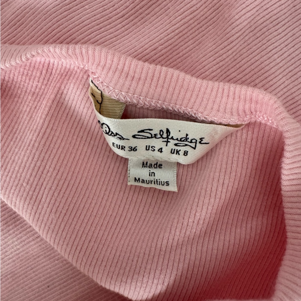 Pink Collared Bodysuit - Picture 3 of 4